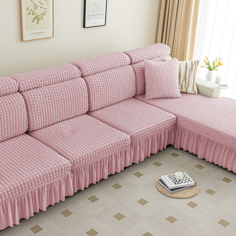 Transfronterizos para cubrir el sofá de espuma, cubierta antideslizante de cuatro estaciones, todo incluido, sofá elástico general, casa gruesa