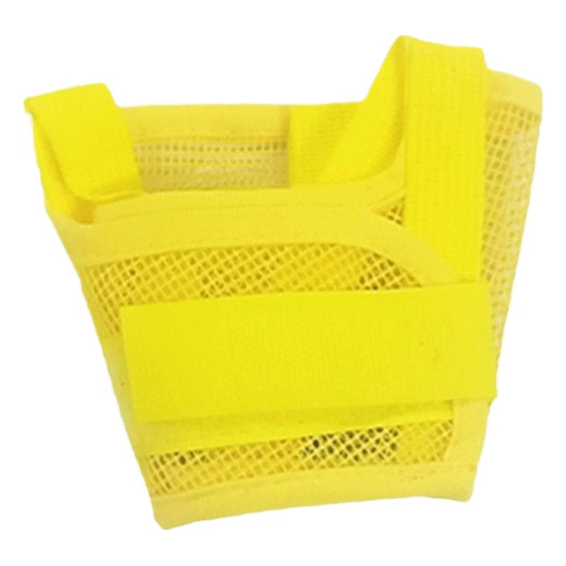 [Сетчатый рукав для рта собаки, предотвращающий Укус и лай, регулируемый дышащий нейлоновый рукав для рта собаки, рукав для утиного рта, маска для собаки