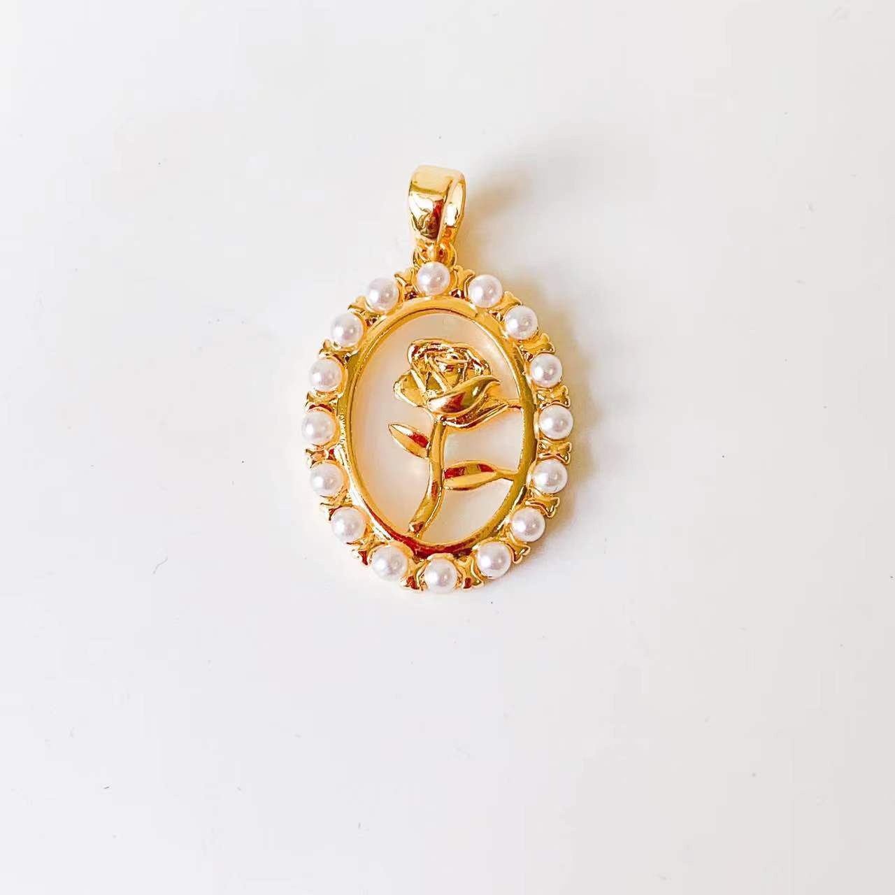 1 Piece Copper Artificial Pearls Cat's Eye Stone Zircon Geometric Charms Jewelry Accessories display picture 30