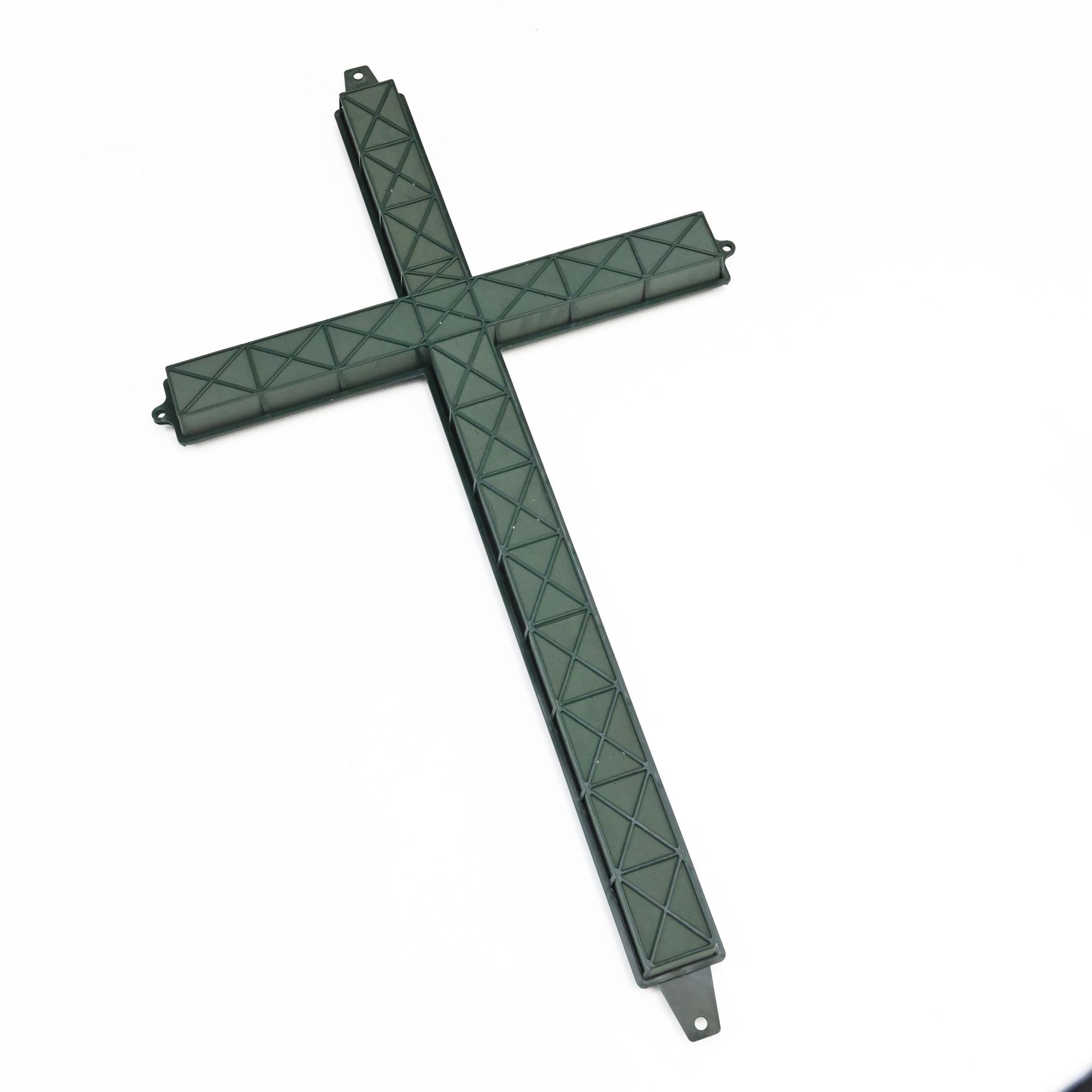 Flores inteligentes Yiwu fábrica directa decoración del flotador coche de la boda plástico verde pequeño cuadrado Ventosa con barro