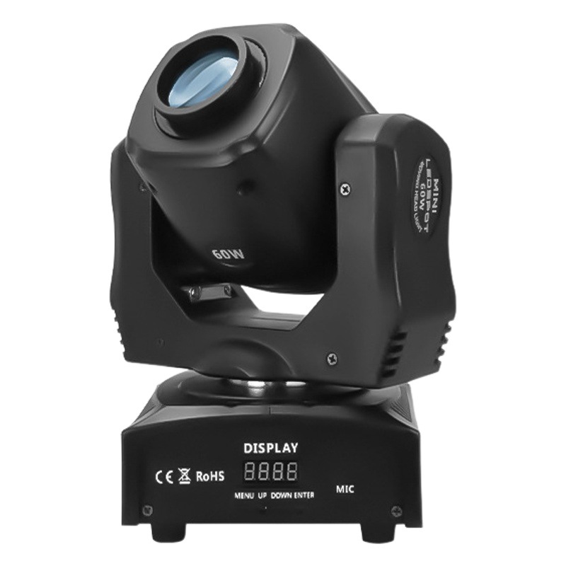 90W Pequeño sacudiendo la cabeza de luz LED patrón de luz KTV caja de Control de Voz claro Bar atmósfera luz de la etapa de luz