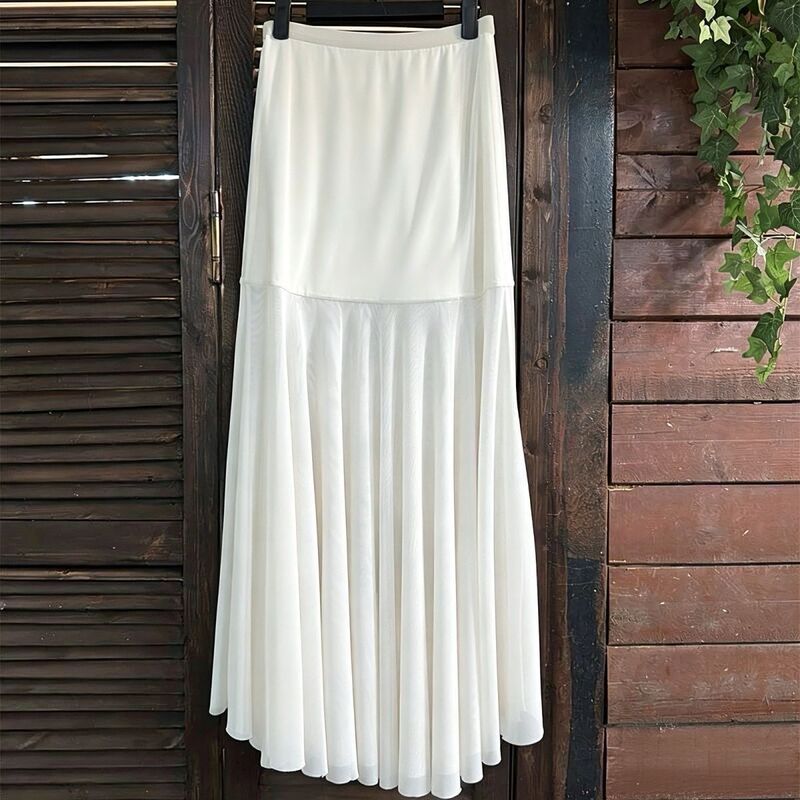 Cheongsam petticoat for women, long anti-exposure underdress, comfortable and elegant large hem half skirt, new foreign trade fishtail style Cheongsam petticoat for women, long anti-exposure underdress, comfortable and elegant large hem half skirt, new foreign trade fishtail style
