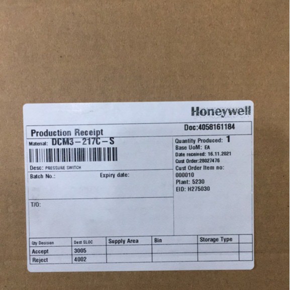 honeywell霍尼韦尔电流变送器CSNK500M短货期