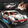 Lego, racing car, constructor, transport, toy for boys, porsche, remote control