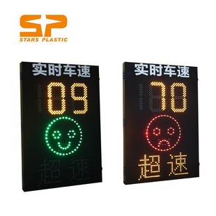 Three-Digit Display Radar Speed Screen Highway Solar Radar Speed Feedback Instrument Can Be Customized
