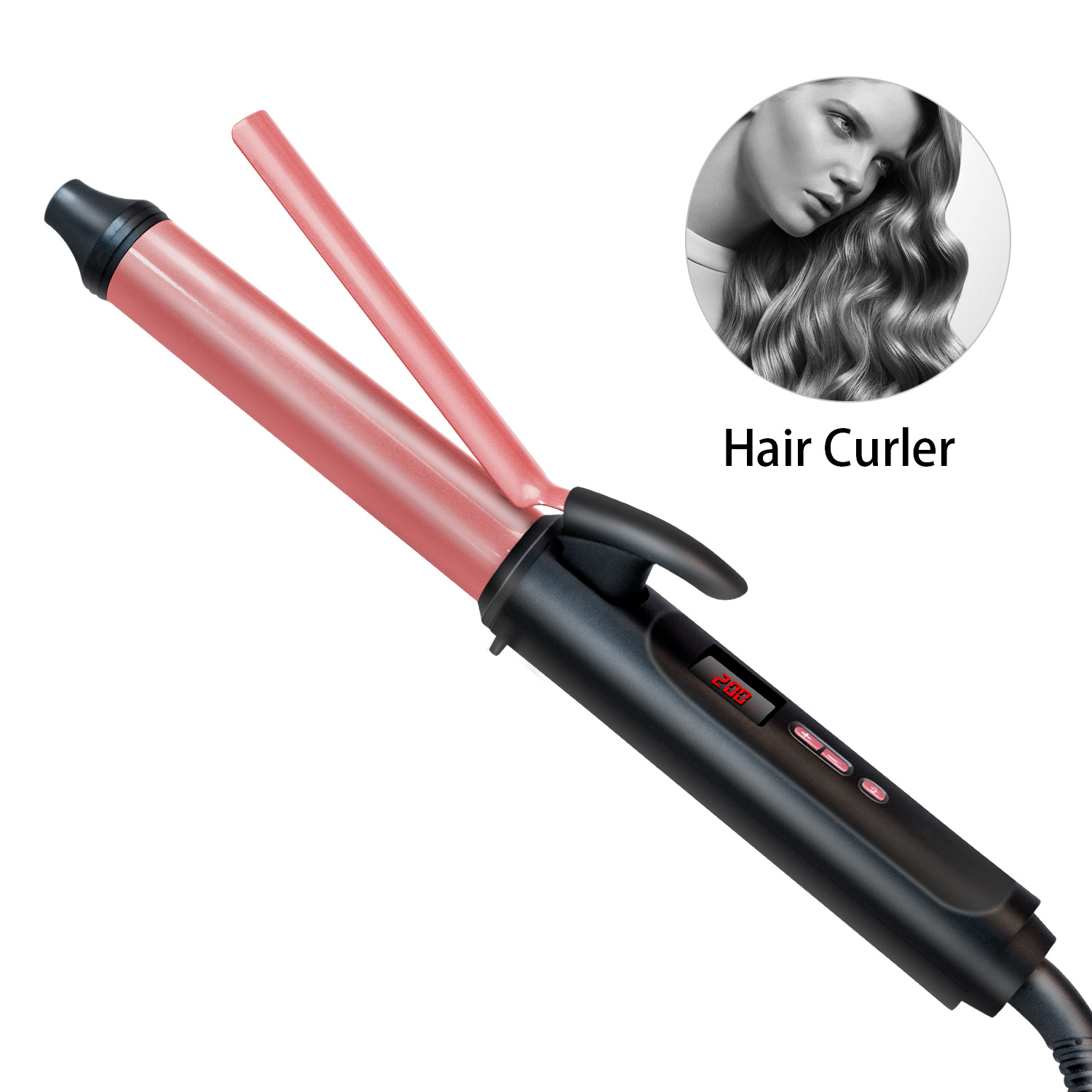 Amazon nuevo rizador de pelo férula de control de temperatura multifuncional rizador de pelo del hogar herramientas de pelo perezoso rizador de pelo