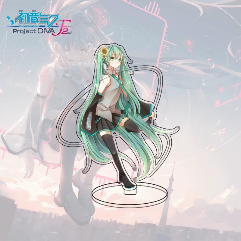 Заводское оптовое предложение Dali Hatsune Miku Dali Drama Acrylic Animation Peripheral Desktop Ornaments Cartoon