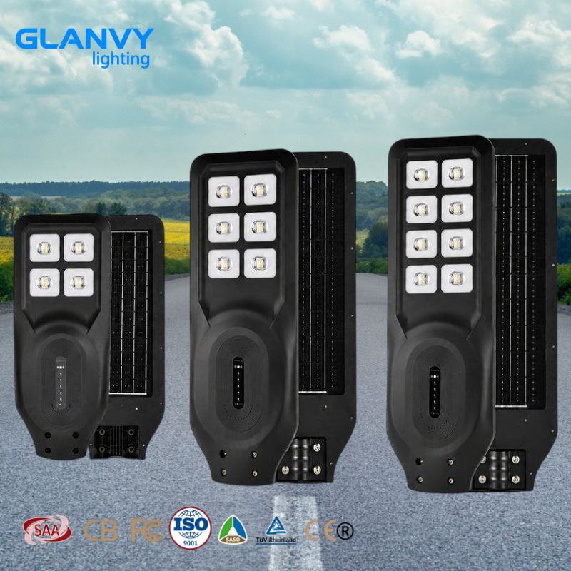 Integrated Solar Street Light for Outdoor Courtyard and Rural Areas, with Human Body Sensor, Waterproof Ip65 Integrated Solar Street Light for Outdoor Courtyard and Rural Areas, with Human Body Sensor, Waterproof Ip65