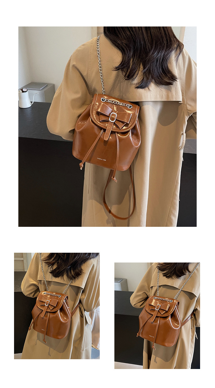 Student class pleated backpack for women 2024 new Korean style trendy student bag, niche high-end women's bag_voghion.com