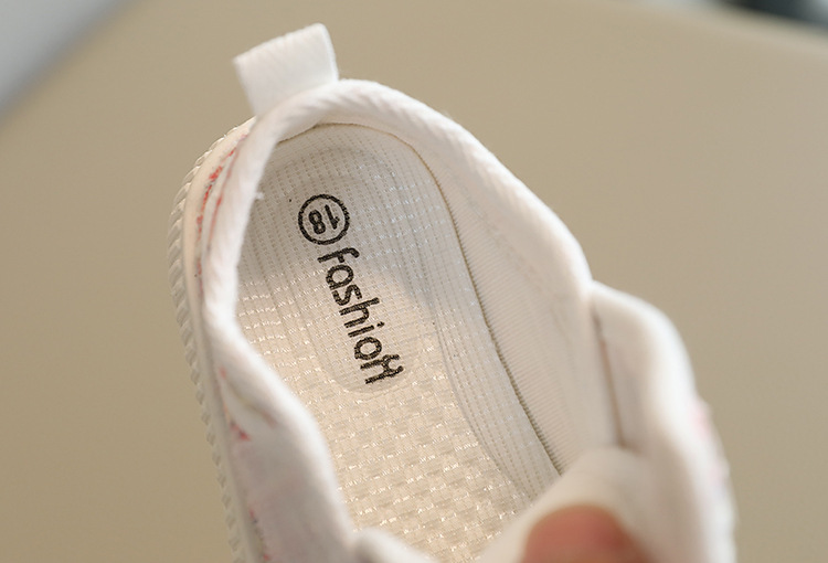 Biscotto da tavola per ragazze in tela primaverile e autunnale Suola morbida per bambini piccoli, Piccole scarpe da bambino profumate a vento, 1-4 anni_voghion.com
