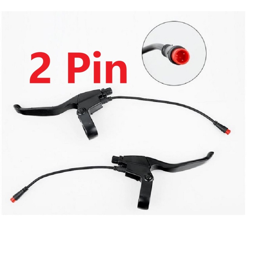 Palanca de freno para scooter eléctrico KUGOOM4 con cabezal impermeable de 2 pines.