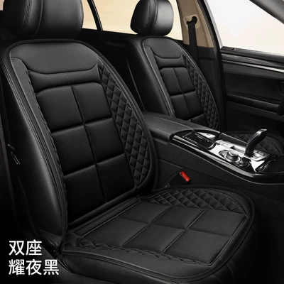 Electric Heating Pad Plush Seat – Seat cushion, seat cover - cy226-double-seat-black-heating-wire-heating-universal-1224v-fiber-cloth-version