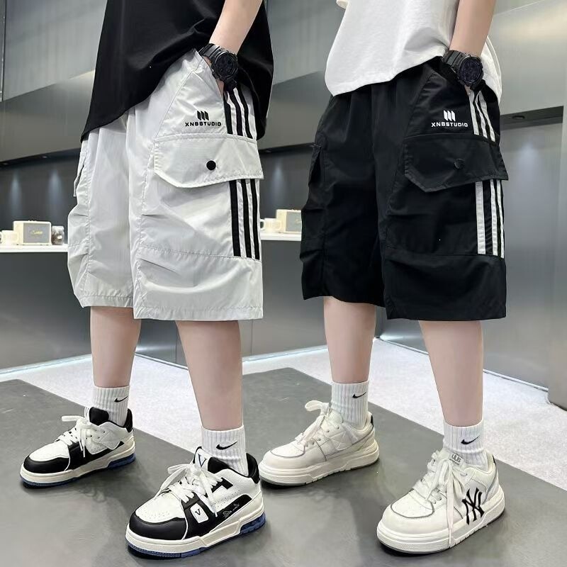 Children's Casual Work Shorts Quick-Dry 2026 Summer New Boys' Pants for Older Kids, Mid-Length, Thin Summer Shorts Children's Casual Work Shorts Quick-Dry 2026 Summer New Boys' Pants for Older Kids, Mid-Length, Thin Summer Shorts