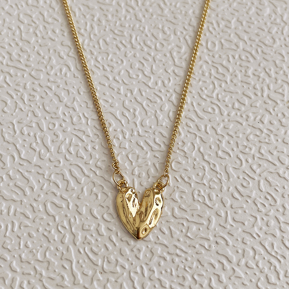 1 Piece Fashion Heart Shape Alloy Metal Womenu0027S Pendant Necklace