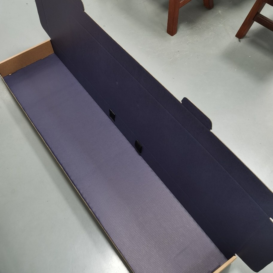 美国牛卡纸五层EB坑飞机盒可以改内部印刷颜色定制快递箱加厚跨境