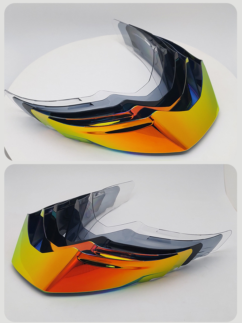 Hj26 Helmet Lens Is Suitable for Rpha11 Rpha70 Venom Joker 1234 Sun Protection Color-Changing Helmet Lens