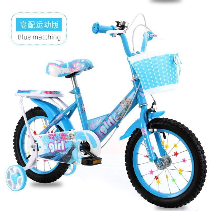 8 niños bicicleta niña Snow Strange bicicleta años coche de niños Aisha Aisha princesa pedal bebé Mai Taibao