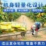 单轨物料爬坡果园转运车