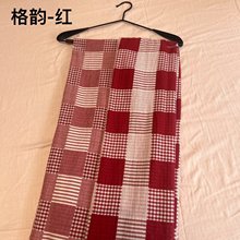 现货供应纯棉色织格子布家纺全棉纱布格纹子面料儿童家居服装面料