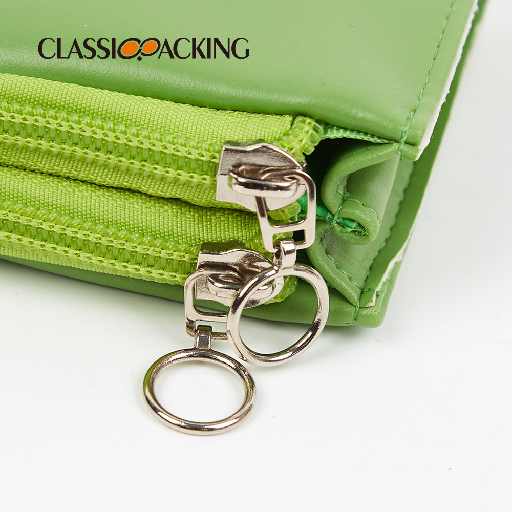 Bolso de moneda de estudiante simple de moda al por mayor bolsa de almacenamiento de gran capacidad de material de PVC ins billetera multifuncional para mujer