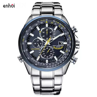 Men's watch, button, steel belt, for import, wish