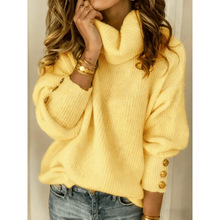 L 36621 High Neck Knit Hoodie ������֯Ů���¿羳����ͨ��