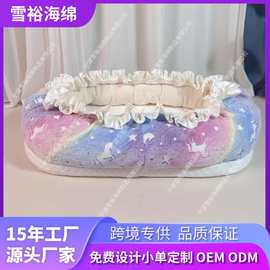 亚马逊跨境厂家定制新生儿童婴儿床可移动便携式宝宝摇篮床