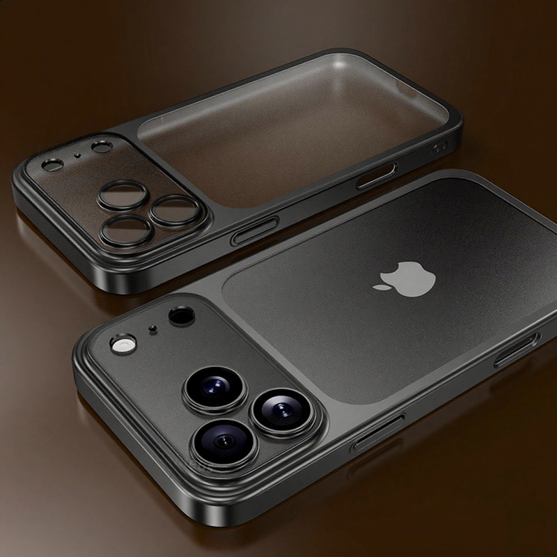 适用iPhone17promax手机壳磨砂肤感苹果16镜头膜全包15防摔保护套|undefined