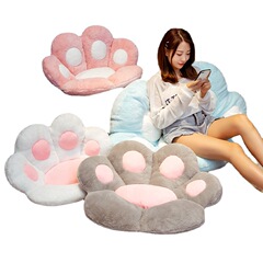 Fire-moan cross-border bear paw seat cushion semi-enclosed office chair back cushion lazy one-piece sofa cat claw student seat cushion