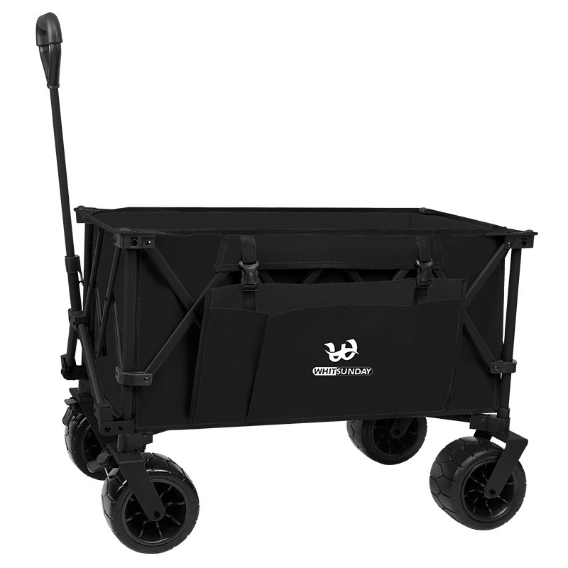 Jiangyu 屋台屋外折りたたみキャンプトレーラーキャンプ四輪ピクニックテーブルボードギャザーキャンプカート|undefined