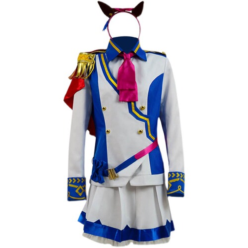 Silent Siren (Uma Musume) Shiroki Tsubasa cosplay costume, Shiroki Tsubasa Tokai Teio Special Week Victory Costume Cosplay Outfit