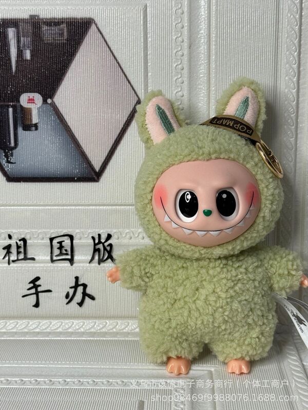 现货潮玩1.0一代拉布布labubu毛绒公仔拉布布马卡龙搪胶脸潮玩|undefined