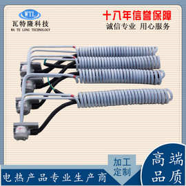 加热温控一体铁氟龙加热器耐酸碱耐腐蚀PTFE电热加热管配备温控表