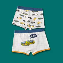 男童内裤儿童精梭棉小童中大童卡通平角厂家直销一件代发卡通图案