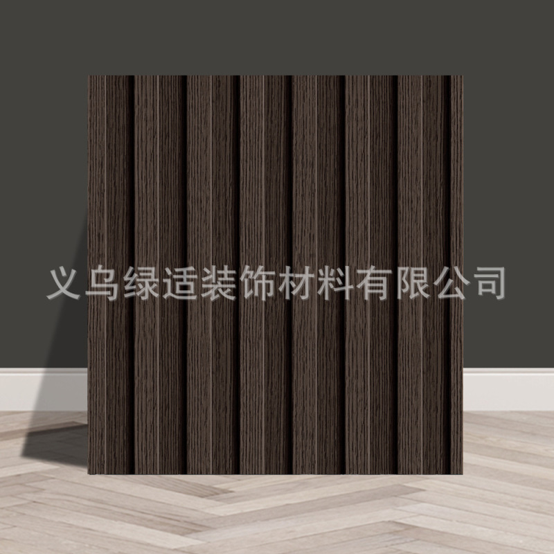 外贸工厂自粘木纹格栅条纹墙纸3d木纹格子背景墙贴纸temu贴标代发|undefined