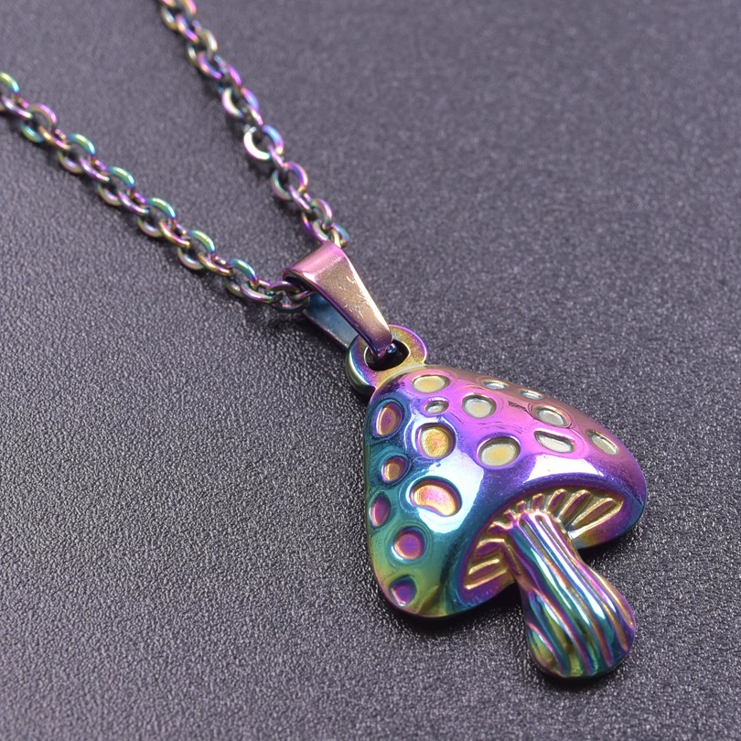 П pendant из нержавеющей стали, ожерелье, цепочка, металлический аксессуар, аксессуары, европейский стиль