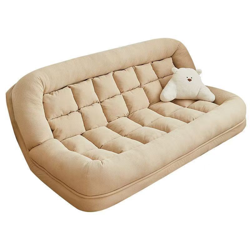 Fábrica directa de ventas sofá perezoso puede acostarse y dormir tatami doble pequeño tipo de casa de alquiler habitaciones de perros humanos dormir