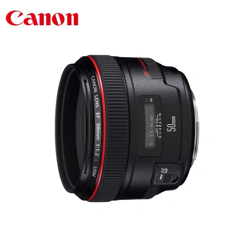 Canon EF 50mm f/1.2L USM объектив 50/1.2 стандартный, подходящий для портретной съемки 50f1.2