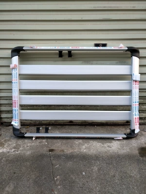 Roof rack – luggage rack, SUV vehicle roof - 13m-single-frame-without-crossbar-comes-with-clips-no-need-to-drill-holes