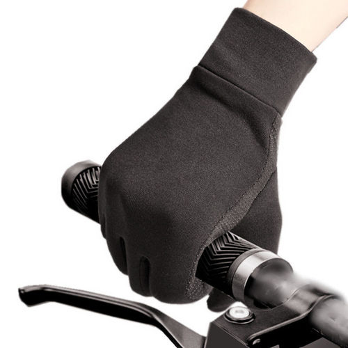 Cycling gloves winter touch screen bicycle autumn and winter warm anti-slip mountain bike finger gloves bicycle touch long fingers