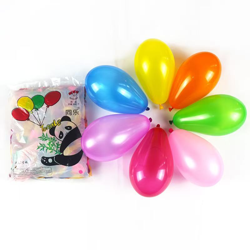 Color Big Three látex globo mercado nocturno puesto objetivo globo feria del templo lleno de agua pistola globo al por mayor