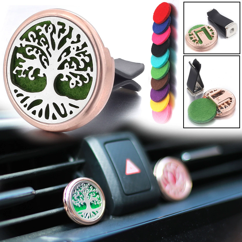 Нержавеющая сталь полый автомобильный кронштейн для ароматерапии автомобиля