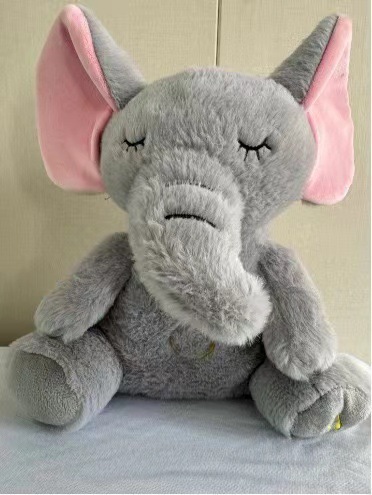 Peluche de nutria suave, juguete calmante para bebés