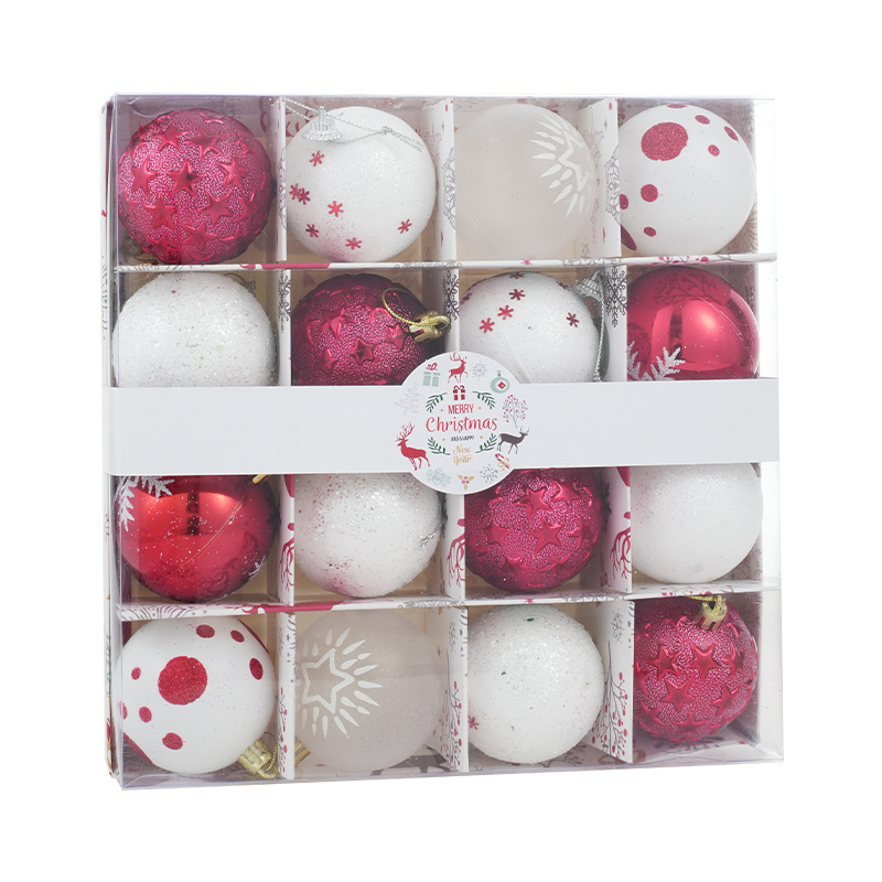 Transfronterizos 6CM Navidad colgante paquete caja de decoración del árbol de Navidad decoración de la atmósfera festiva decoración colgante image 5