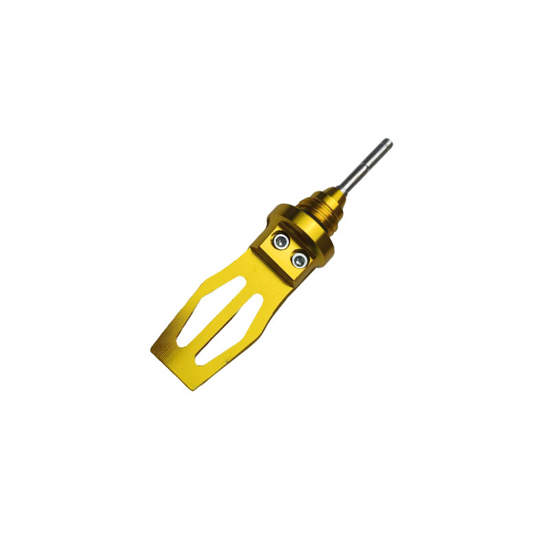 Cross-Border Popular Motorcycle Accessories Modified Cnc Aluminum Alloy Scissor-Style Oil Dipstick Gy6 Oil Measuring Stick Decorative Cover