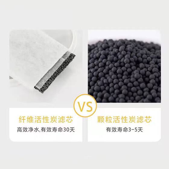 Midea pet water dispenser filter element mute wireless water pump automatic circulation cat water dispenser filter sponge accessories
