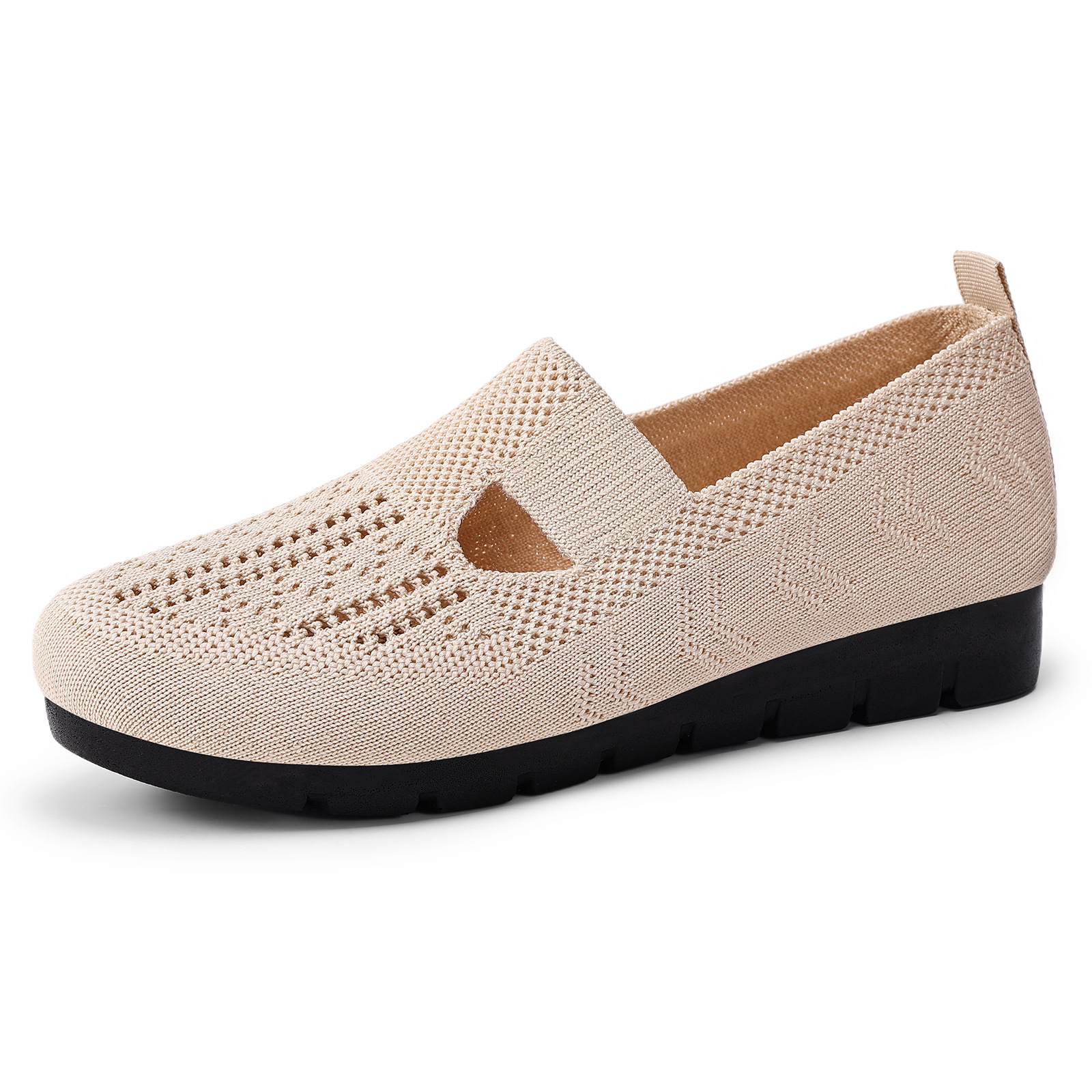 Zapatos de mujer grandes zapatos de mujer transfronterizos viejos zapatos de tela de Beijing zapatos de madres de mediana edad zapatos casuales con suela suave no cansados zapatos de pie único image 6