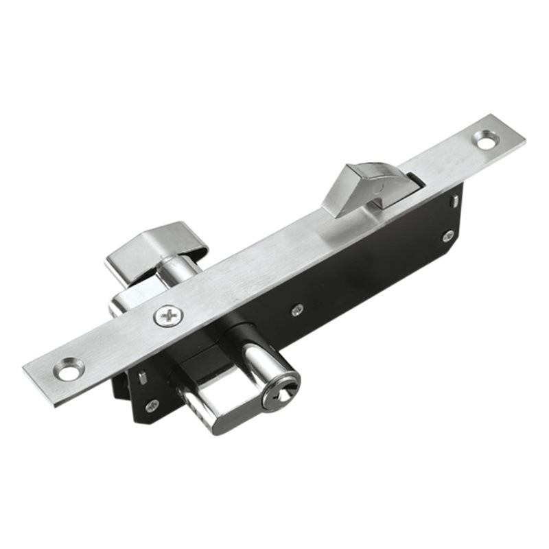 China del sur LB20 acero inoxidable puerta corredera cerradura aleación de aluminio puerta gancho cerradura push pull insertar solo gancho puerta de hierro cerradura de la puerta