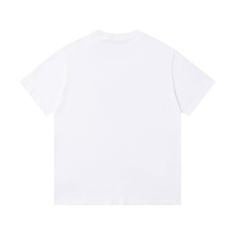 Authentic Version with Original Label, High-Quality Full-Print Letter Logo, Lv-Style Round-Neck Short-Sleeve Loose Casual T-Shirt Authentic Version with Original Label, High-Quality Full-Print Letter Logo, Lv-Style Round-Neck Short-Sleeve Loose Casual T-Shirt