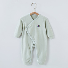 婴儿连体衣秋冬款新生衣服德绒睡衣婴幼儿男女宝宝秋装哈衣爬服